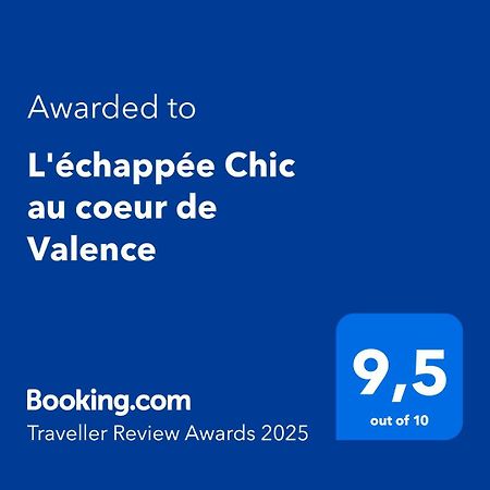 L'Echappee Chic Au Coeur De Valence Lejlighed Valence  Eksteriør billede
